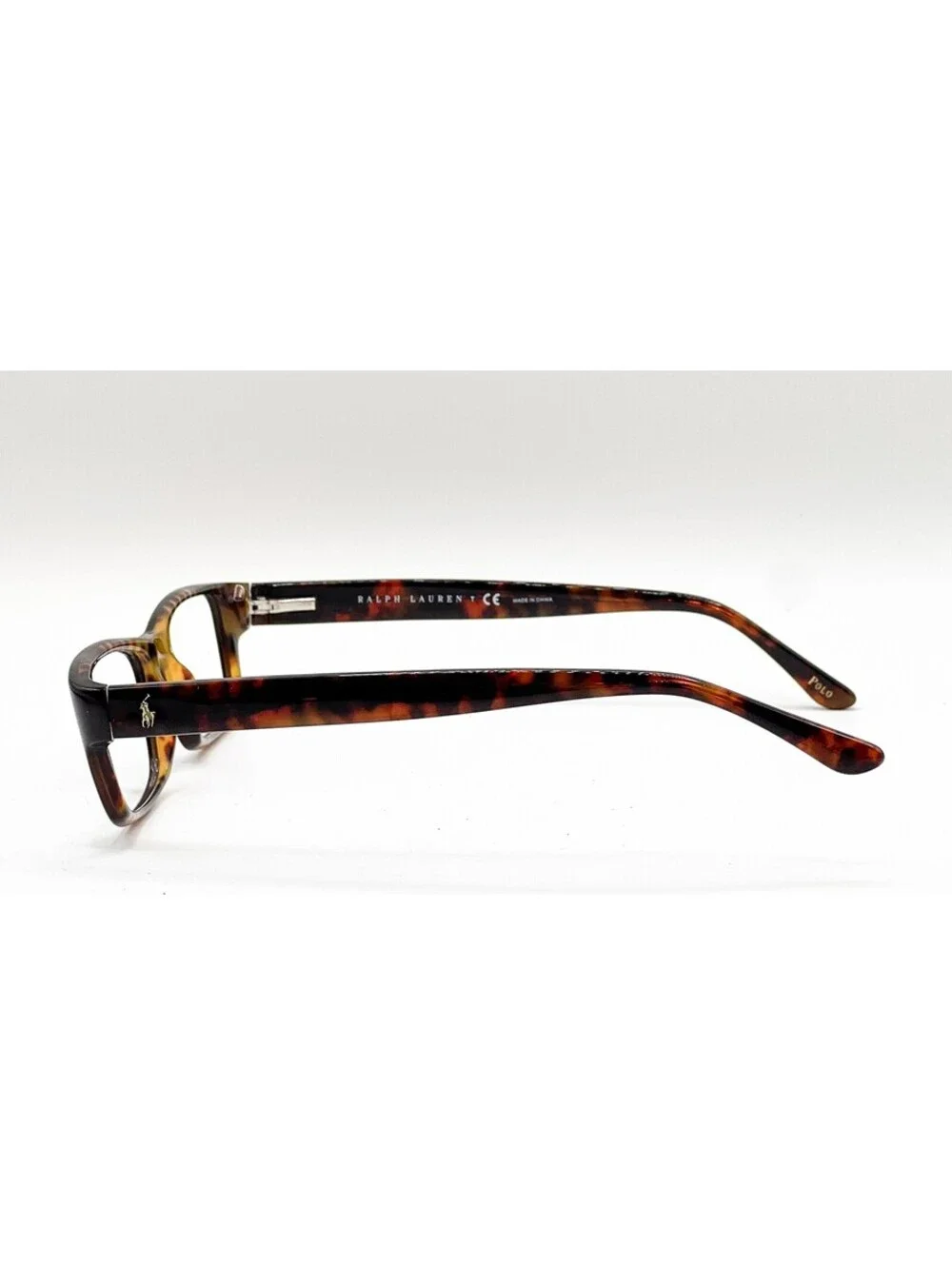 Polo Ralph Lauren 2065 5035 Havana Rectangle Authentic Eyeglass Frames 54-16